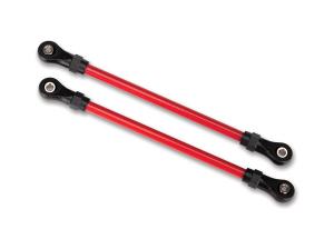 Traxxas Susp. Link Front Lower Steel Red (2) (For Lift Kit #8140R) TRX8143R