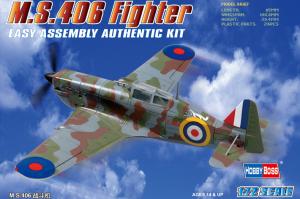 1:72 French MS.406 Fighter