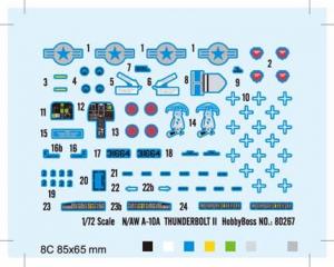 1:72 N/AW A-10A  THUNDERBOLT II