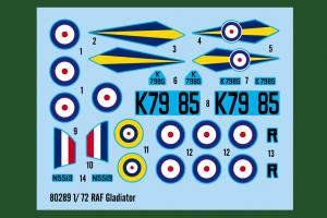 1:72 RAF Gladiator