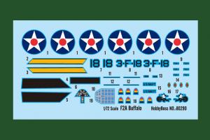 1:72 US F2A Buffalo