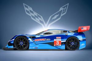 Chevrolet Corvette C7.R Clear Body Short