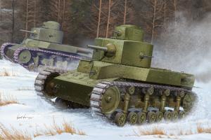 1:35 Soviet T-24 Medium Tank