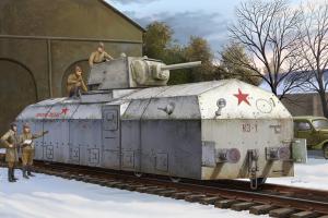 1:72 Soviet Armoured Train