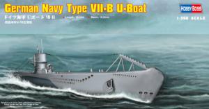 1:350 German Navy Type VII-B U-Boat
