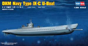 1:350 German Navy Type IX-C U-Boat
