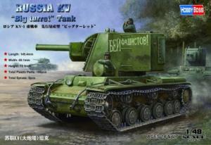 1:48 Russian KV Big Turret Tank