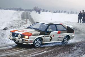 Italeri 1:24 AUDI QUATTRO RALLY (Hannu Mikkola)