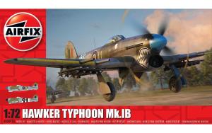 Airfix 1:72 HAWKER TYPHOON MK.IB