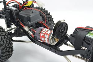 FTX Outback Fury 4x4 RTR 1:10 Trail Crawler RC-auto + akku ja laturi FTX5579