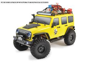 FTX Outback Fury 4x4 RTR 1:10 Trail Crawler RC-auto + akku ja laturi FTX5579