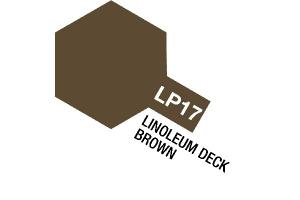 Tamiya Lacquer Paint LP-17 Linoleum Deck Brown lakkamaali