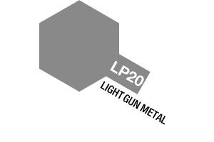 Tamiya Lacquer Paint LP-20 Light Gun Metal lakkamaali
