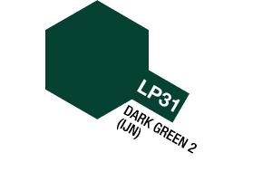 Tamiya Lacquer Paint LP-31 Dark Green 2 (IJN) lakkamaali