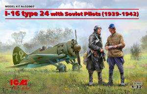 ICM 1:32 I-16 type 24 with Soviet Pilots (1939-1942)