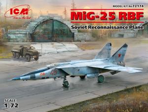 ICM 1:72 MiG-25 RBF,Soviet Recon Plane