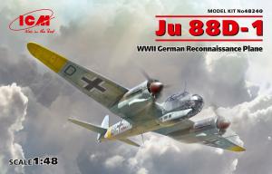 ICM 1:48 Ju 88D-1, WWII German Recon Plane