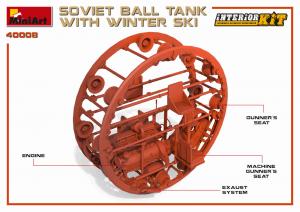 1:35 Soviet Ball Tank with Winter Ski