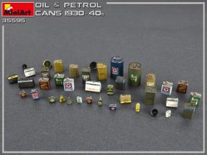 1:35 Oil & Petrol Cans 1930-40s