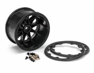 Tires & Wheels MT-ROCKET 1/10 Black Beadlock (0) Soft MFT