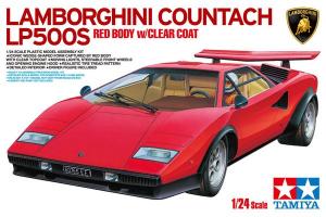 Tamiya 1/24 LAMBORGHINI COUNTACH LP500S pienoismalli