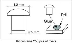 1:35 Rivets 1,2 mm