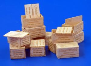 1:35 U.S.Wooden crates f.cigarettes WWII-T1