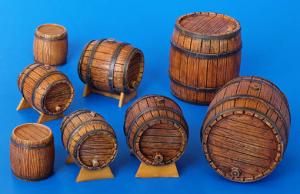 1:35 Wooden barrels