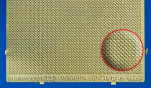 1:35 Engraved plate - Modern lentil