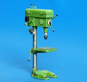 1:35 Drill press