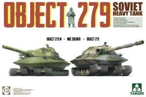1/72 Object 279+Object 279M + figure