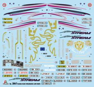 Italeri 1/24 SCANIA R400 STREAMLINE (FLAT ROOF)