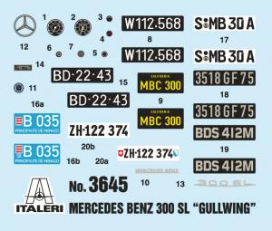 1:24 MERCEDES 300 SL GULL WING