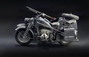 1:9 ZUNDAPP KS750 WITH SIDECAR