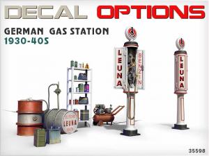 1:35 German Gas Station 1930-40s