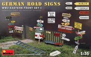 1:35 German Road Signs WW2 Eastern Front