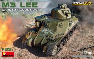 1:35 M3 Lee Early Prod. (with Interior)