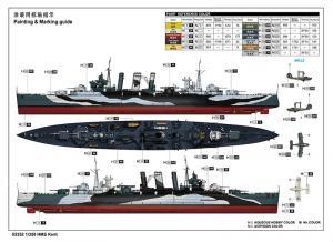 Trumpeter 1:350 HMS Kent