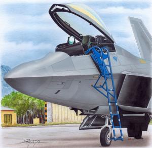 1:35 Ladder for F-22