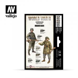 WWII GERMAN INFANTRY 6X17ML
