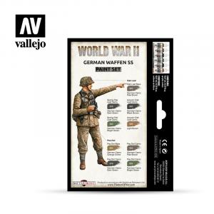 WWII German Waffen Ss 6X17ml