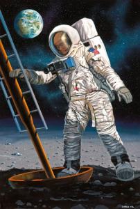 Revell 1:8 Apollo 11 Astronaut on the Moon