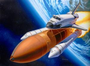 Revell 1:144  Discovery & Booster rockets