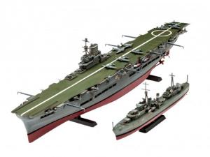 1:720 HMS Ark Royal & Tribal Class Destroyer