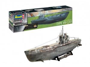 Revell 1:72 German Submarine Type VII C/41 (Platinum ed.)