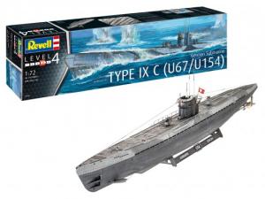 Revell 1:72 Submarine Type IX C U67 / U154