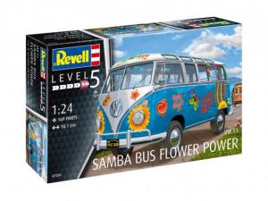 Revell 1:24 VW T1 Samba Bus Flower Power