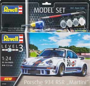 Revell 1:24 Model Set Porsche 934 RSR Martini