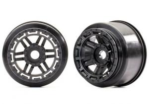 Traxxas Wheels Black (17mm) 2,8" (2) TRX8971
