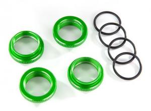 Traxxas Spring Adjuster Alu Green GT-Maxx (4) TRX8968G